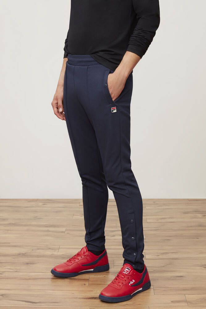 Fila Pants Mens Navy - Molveno 2 - Philippines 8173569-EG